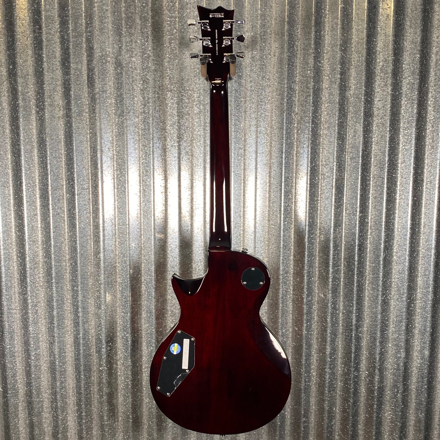 ESP LTD EC-256 Flame Dark Brown Sunburst Guitar LEC256FMDBSB #1872 Used