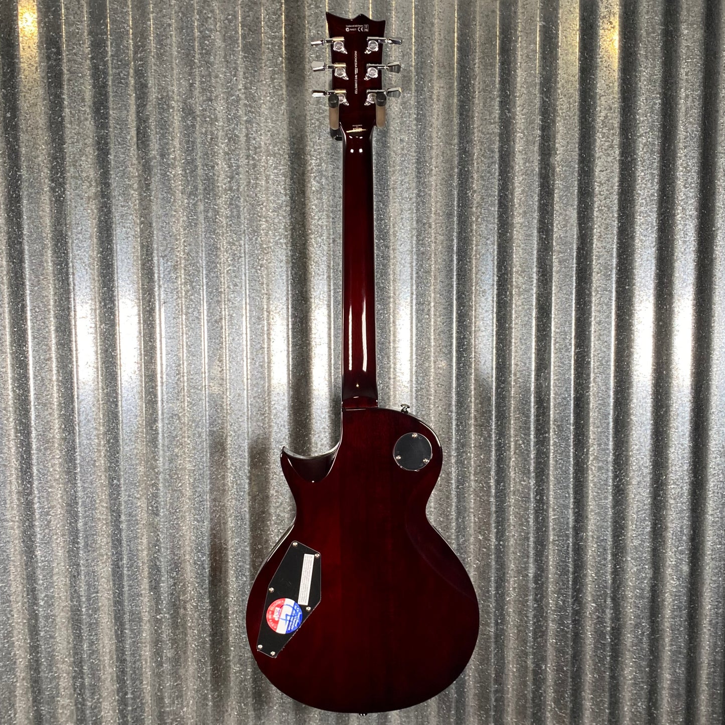 ESP LTD EC-256 Flame Dark Brown Sunburst Guitar LEC256FMDBSB #2722 Used