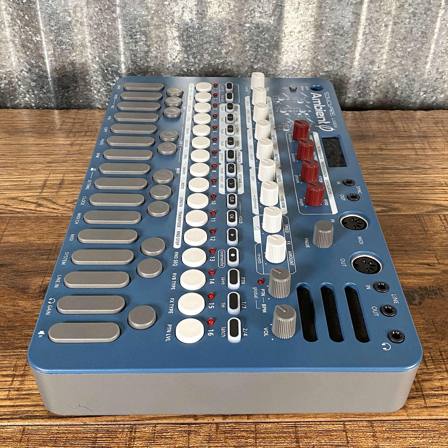 Sonicware Liven Ambient 0 Desktop Soundscape Synthesizer & Power Supply Used