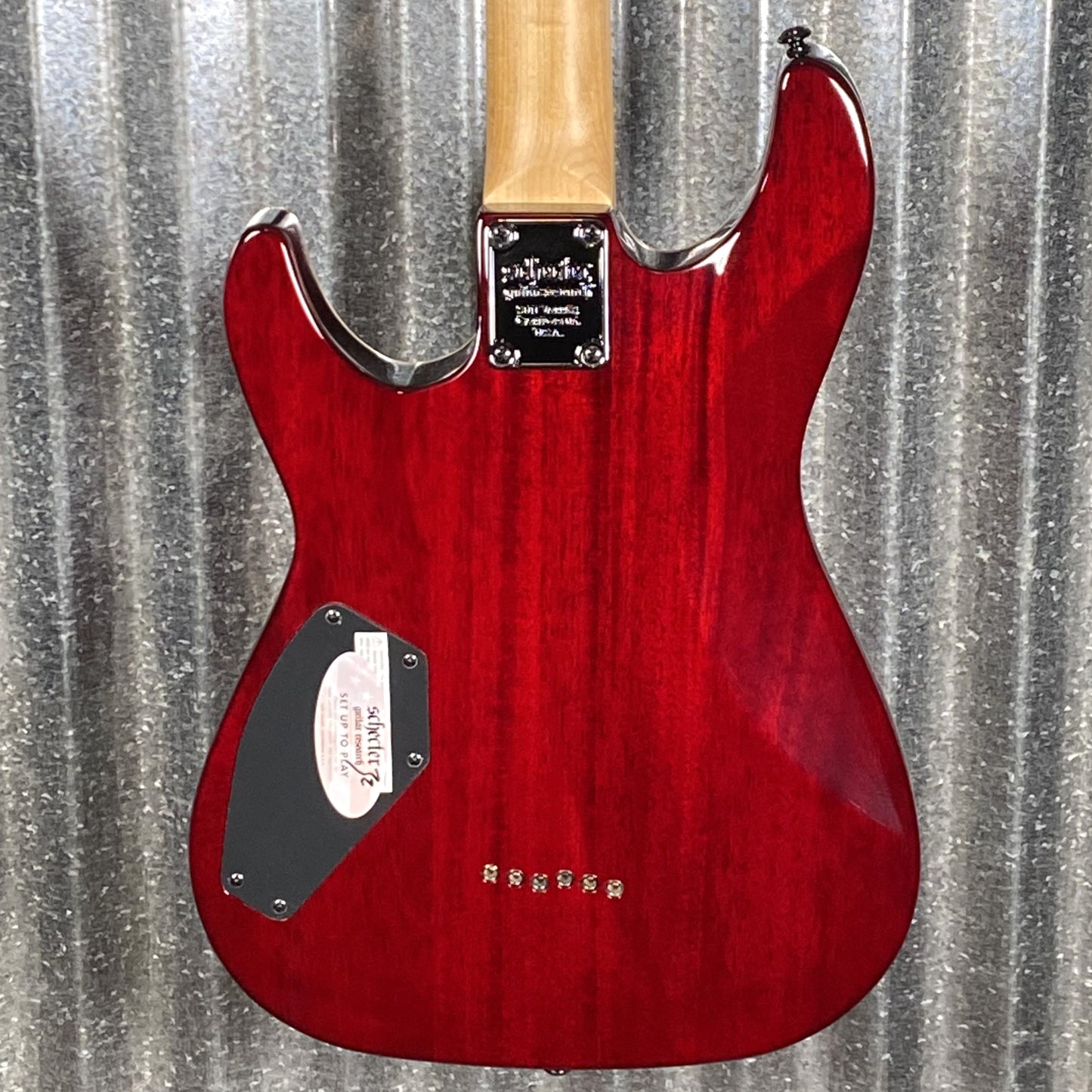 Schecter Omen Extreme 6 Black Cherry Guitar #0164