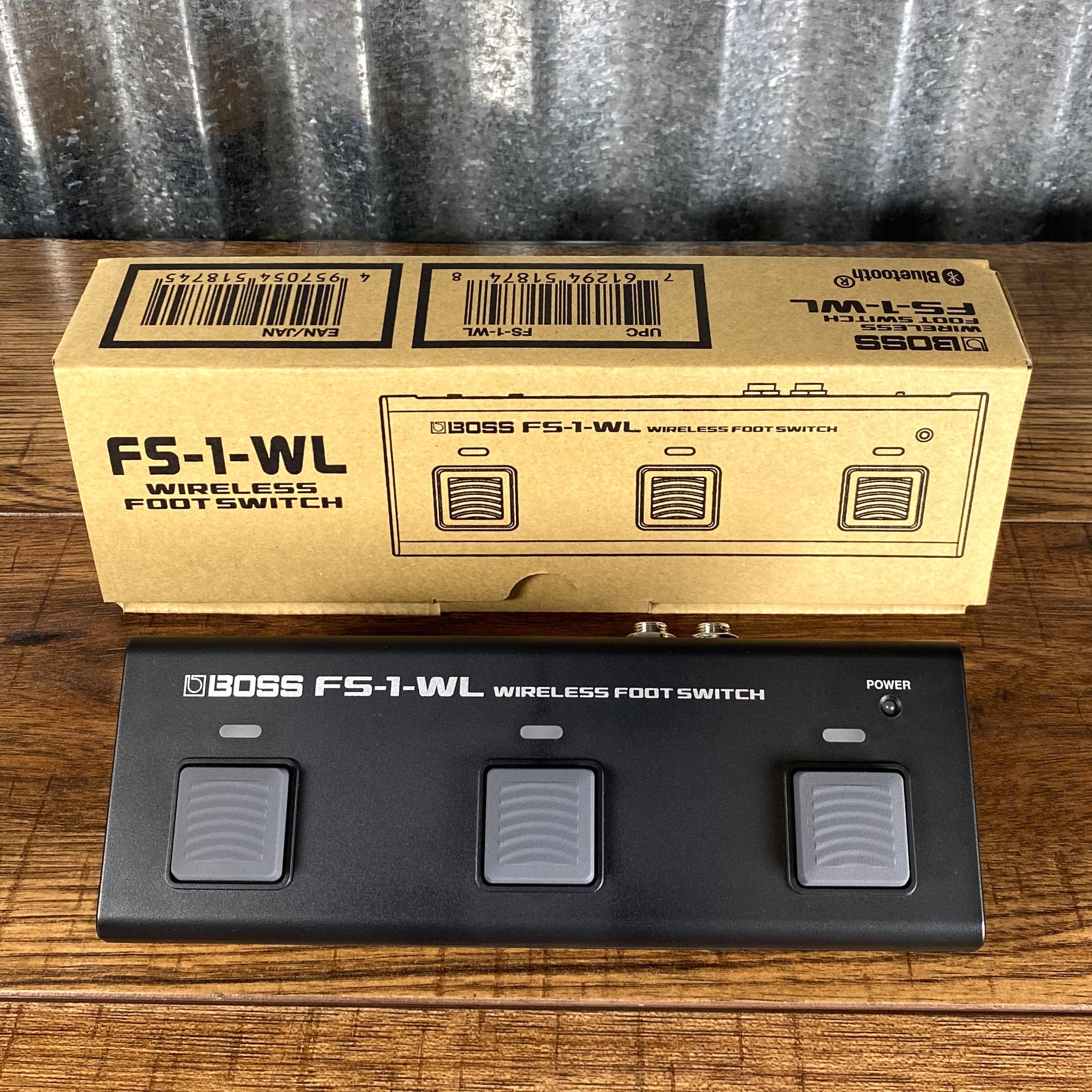 boss bluetooth pedal Boss FS-1-WL Wireless Footswitch