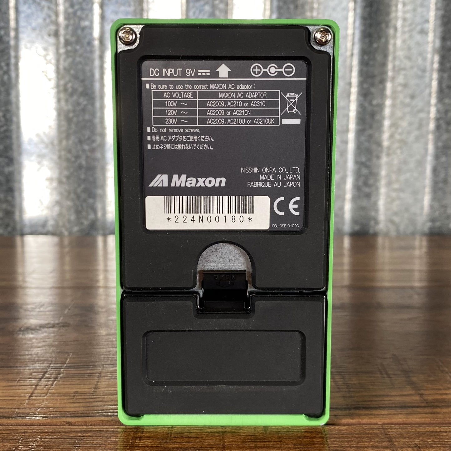 Maxon OD9 9 Series Overdrive Guitar Effect Pedal Demo