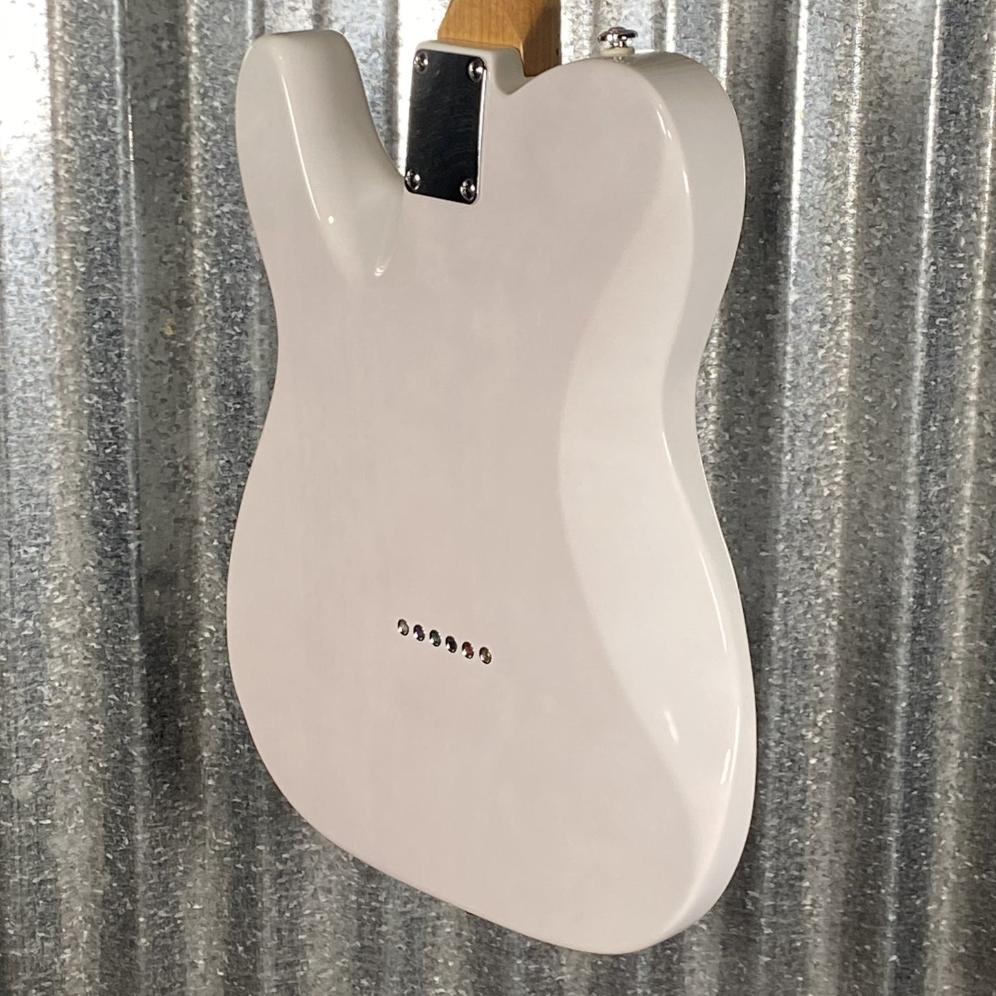 Musi Virgo Classic Telecaster Trans White Guitar #0249 Used