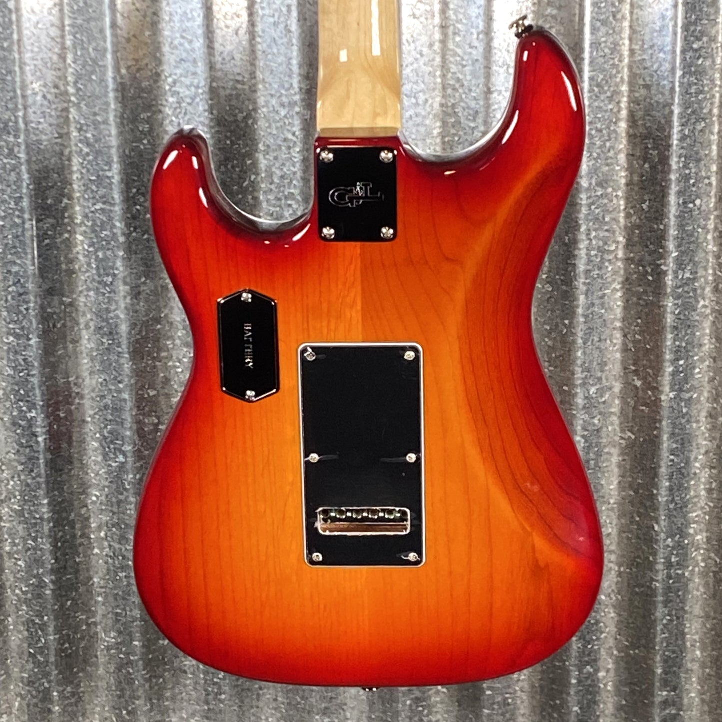 G&L USA CLF Research S-500 Active Cherryburst Guitar & Bag S500 #5215 Used