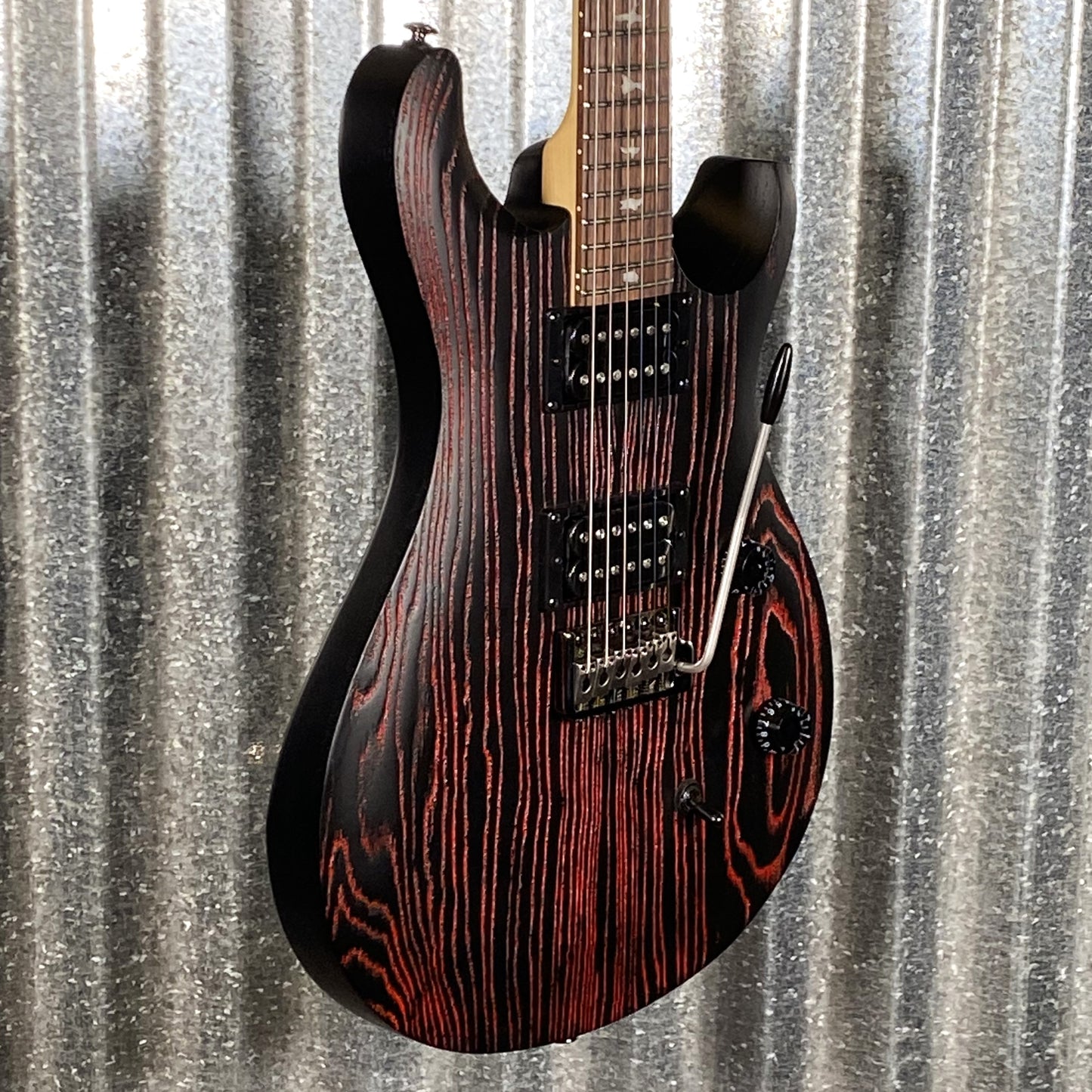 PRS Paul Reed Smith SE CE 24 Sandblasted Red Limited Edition Guitar & Bag #2944