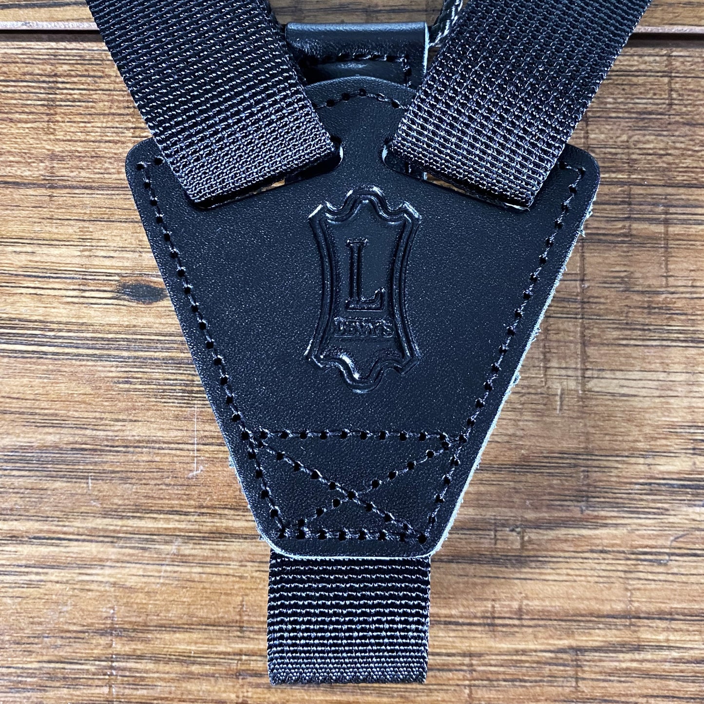 Levy's M20-BLK 1" Nylon Classical Guitar & Ukulele Strap Black