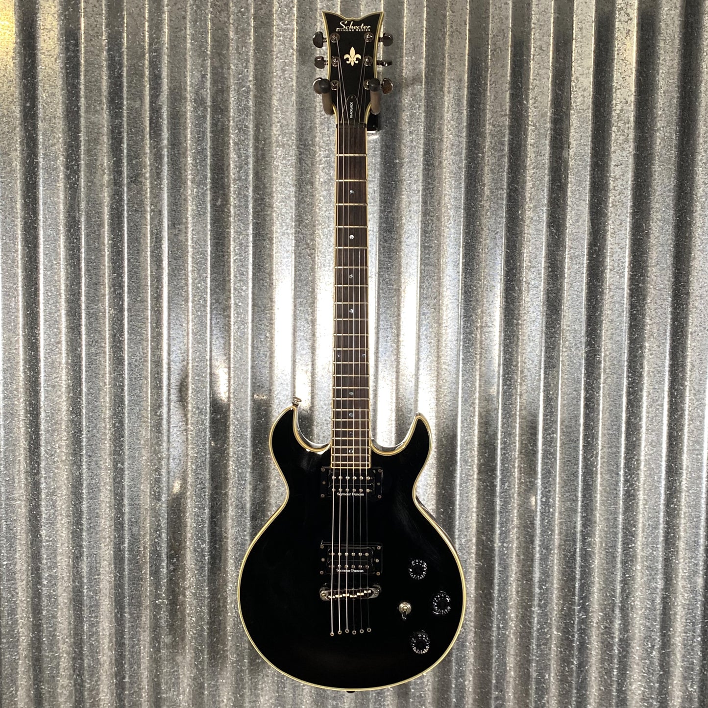 Schecter S-1 Blackjack Seymour Duncan Black Guitar #0433 Used