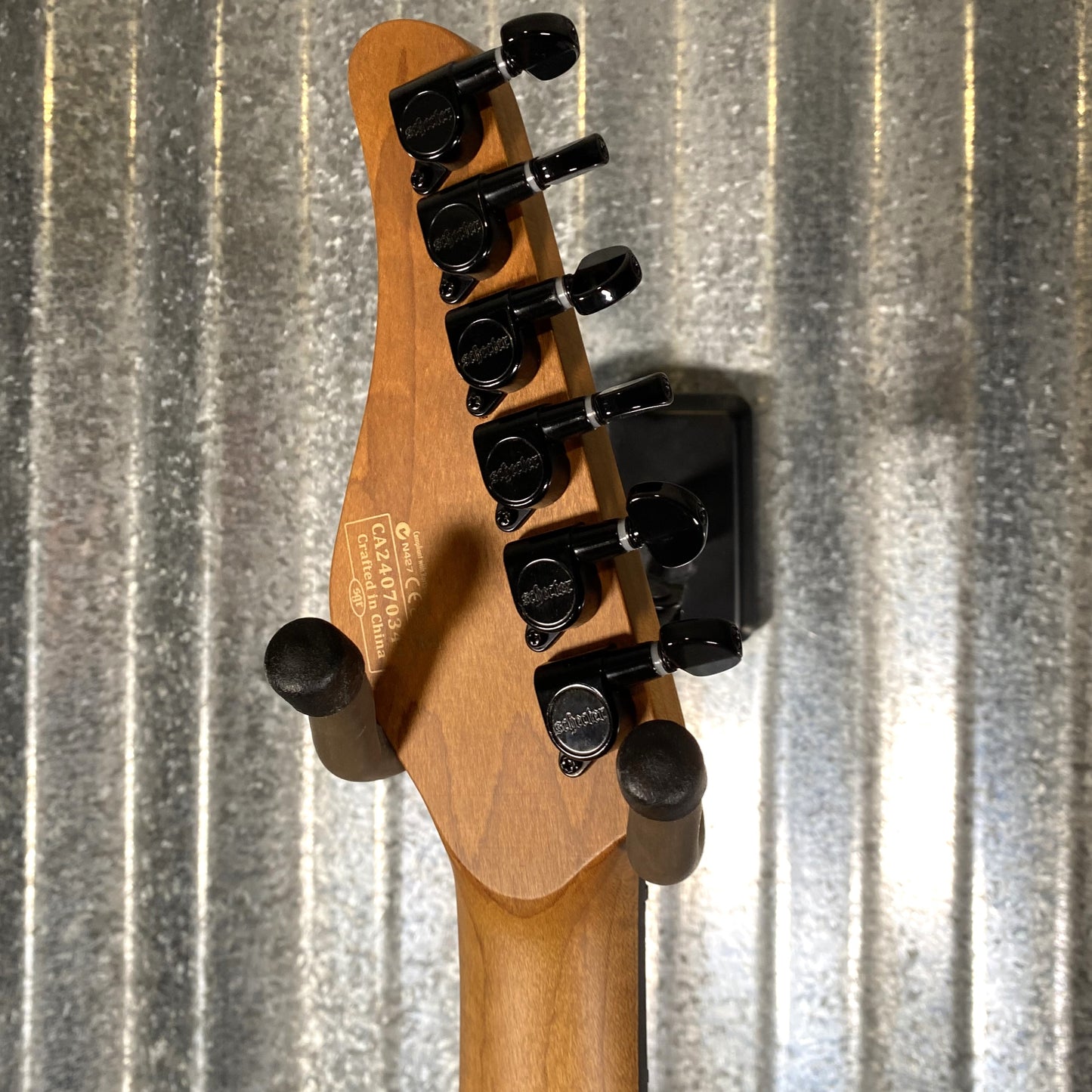 Schecter PT Standard Purple Burst Burl Guitar #0349