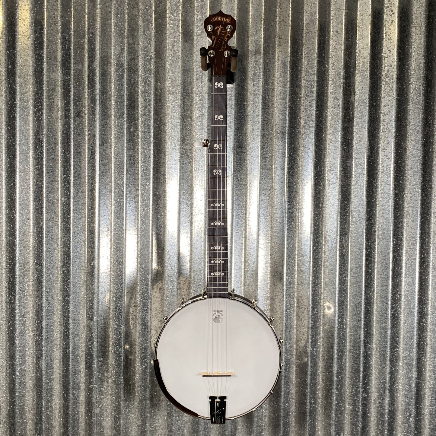 Deering AG Artisan Goodtime 5 String Openback Banjo