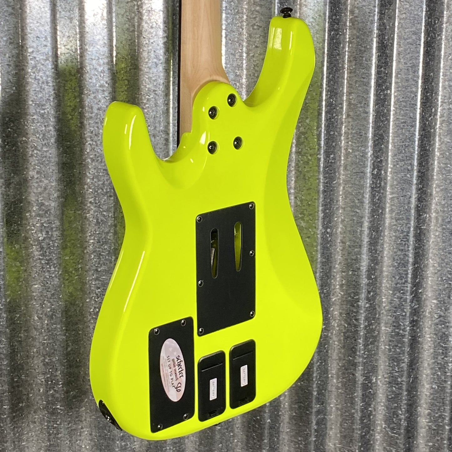 Schecter Sun Valley Super Shredder FRS Birch Green Guitar #0953