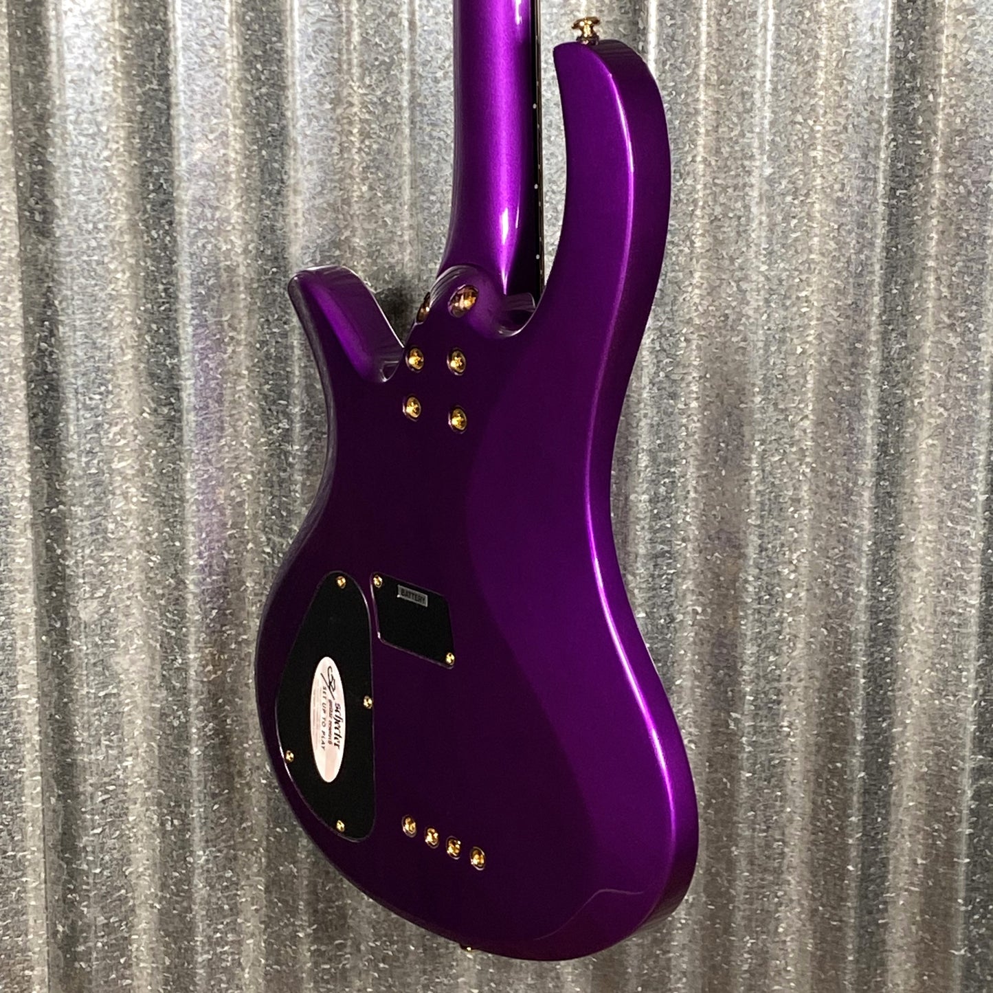 Schecter FreeZesicle-4 Ricky "Freeze" Smith Morris Day and the Time 4 String Bass Freeze Purple #1412