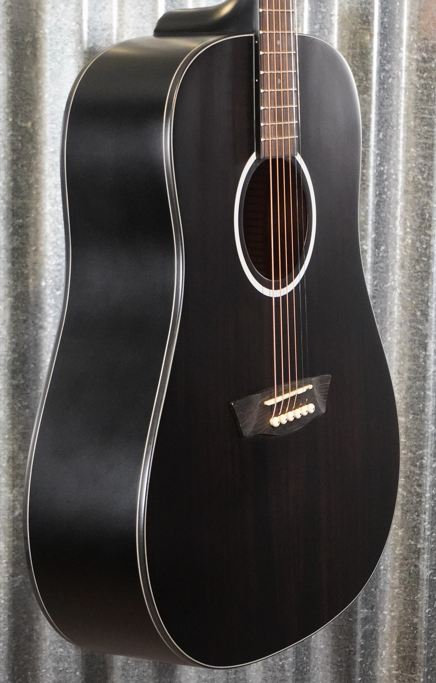 Washburn Deep Forest Ebony D Acoustic Guitar DFED-U #5942 Used