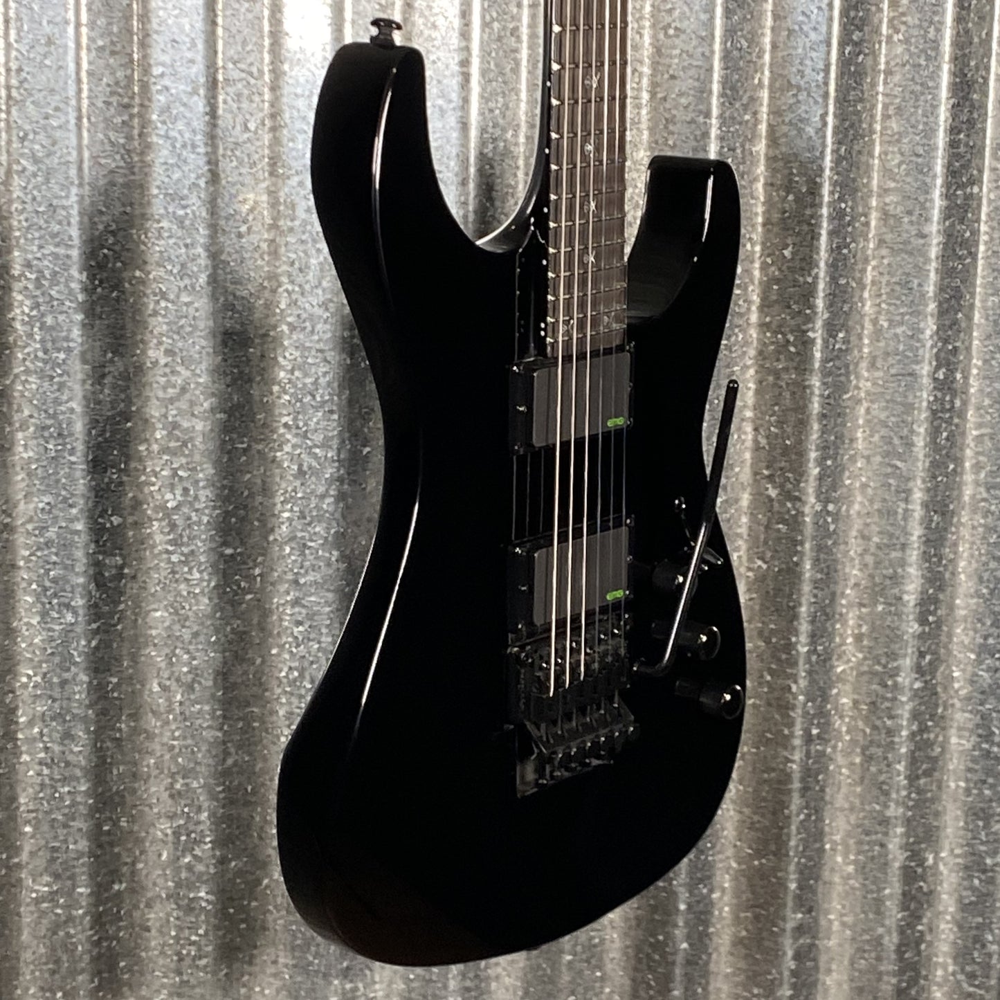 ESP LTD KH-602 Kirk Hammett EMG Black Guitar & Case LKH602 #1373 Used
