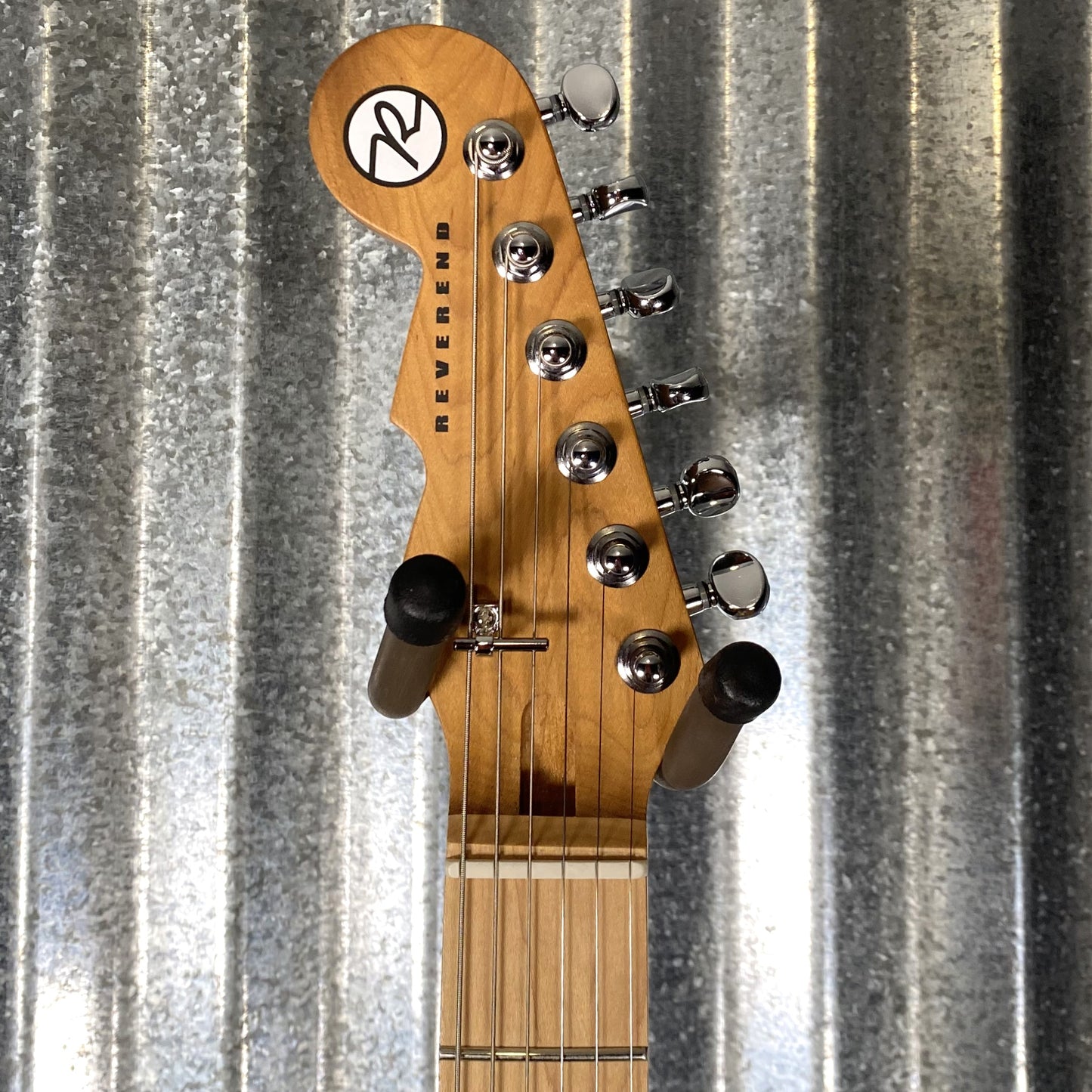 Reverend Chris Freeman Powder Yellow Guitar #61316