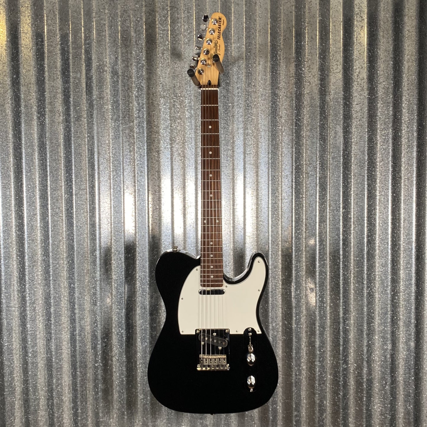 Fender Squier Standard Telecaster Black Metallic Guitar #8357 Used
