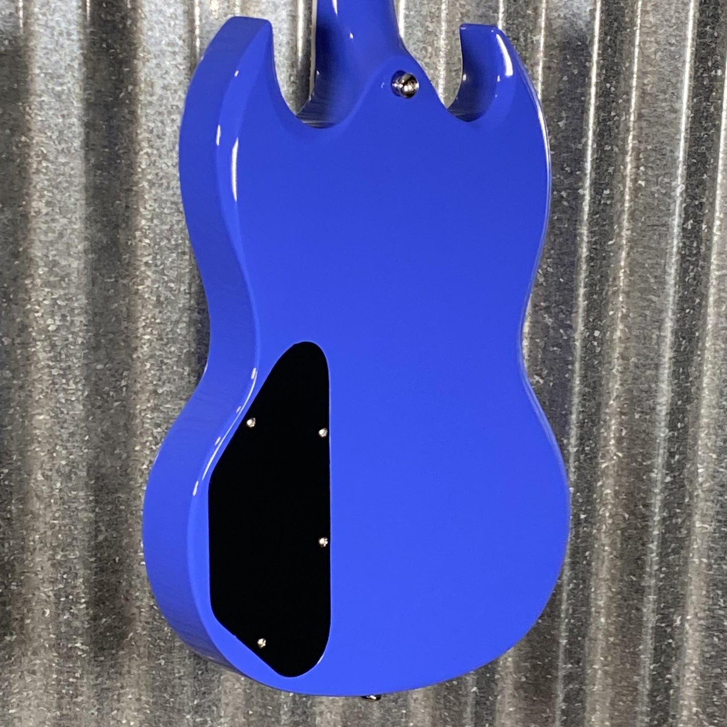 Westcreek Racer Offset SG Blue Solid Body Guitar #0441 Used