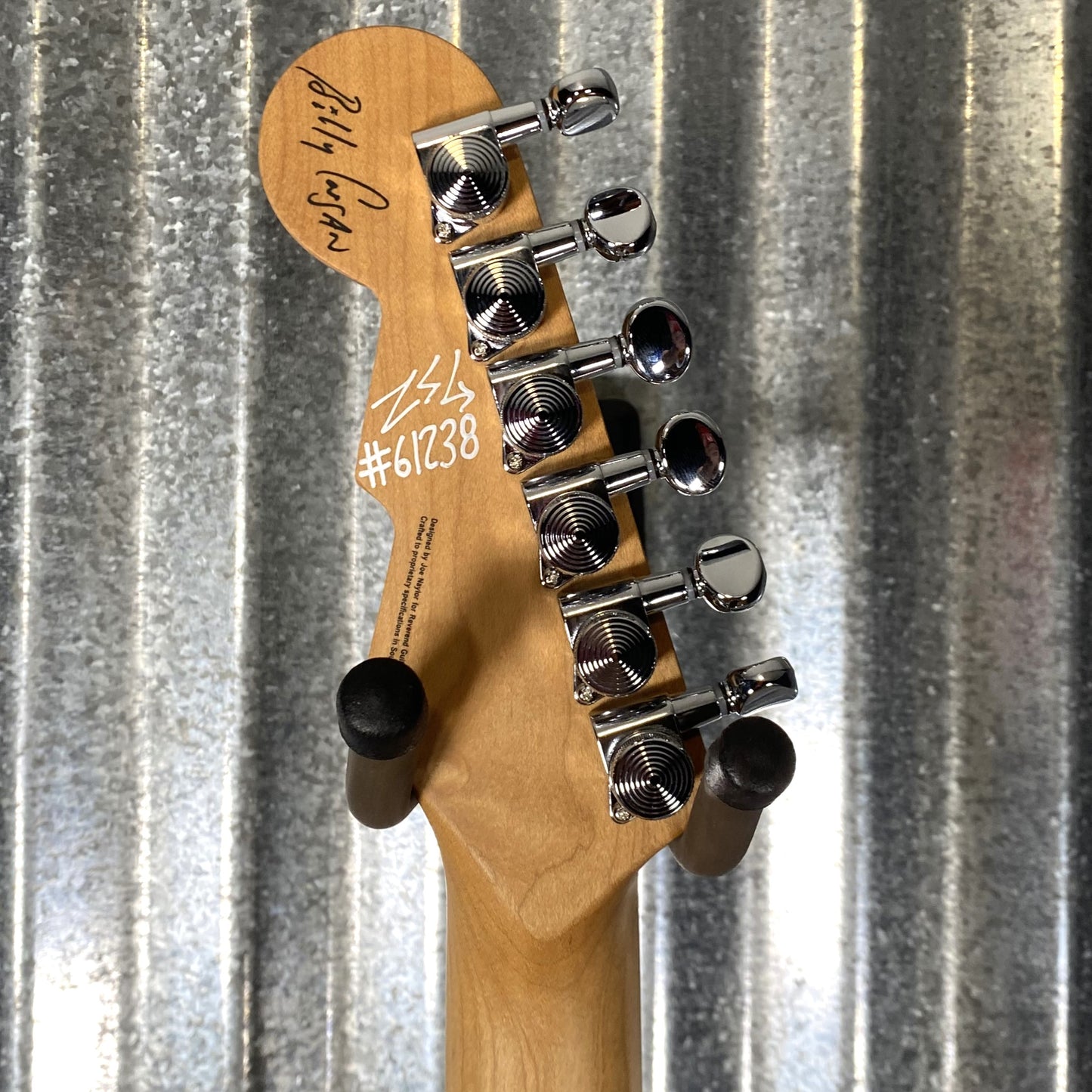 Reverend Billy Corgan Drop Z Pearl White Guitar #61238