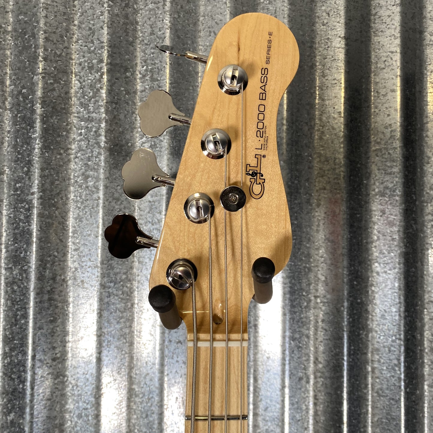 G&L USA CLF Research L-2000 Purpleburst 4 String Bass & Bag L2000 #2078