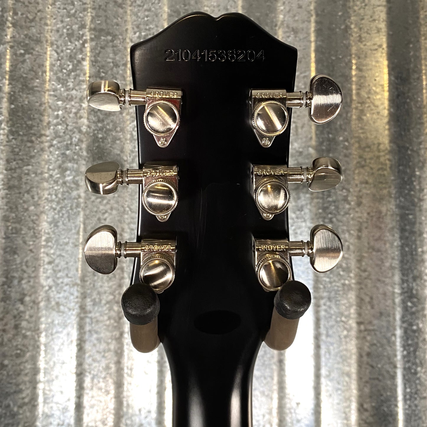 Epiphone Les Paul Prophecy Olive Tiger Aged Fishman Fluence Guitar & Bag #6204