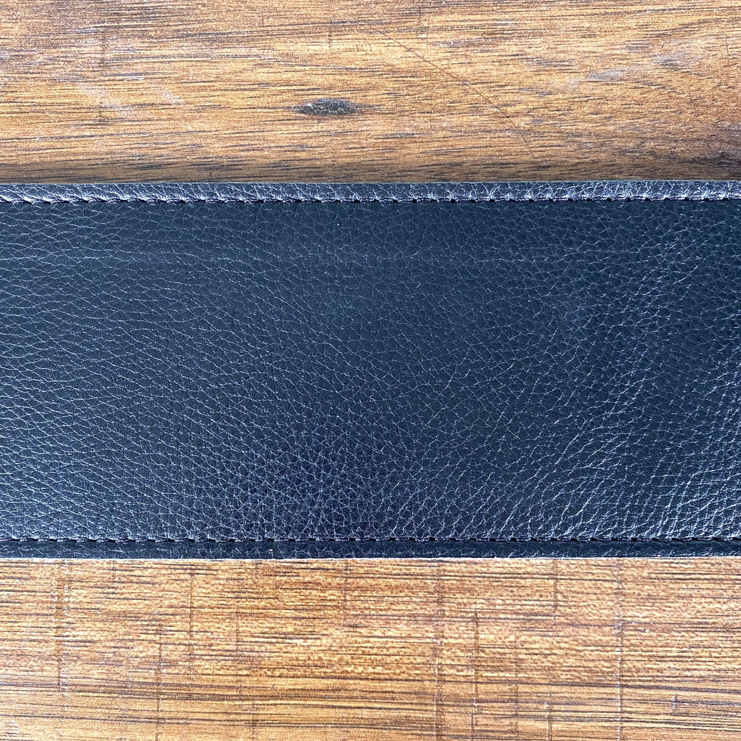 Levy's M7GG3-BLK 3" Leather Guitar Bass Strap Black