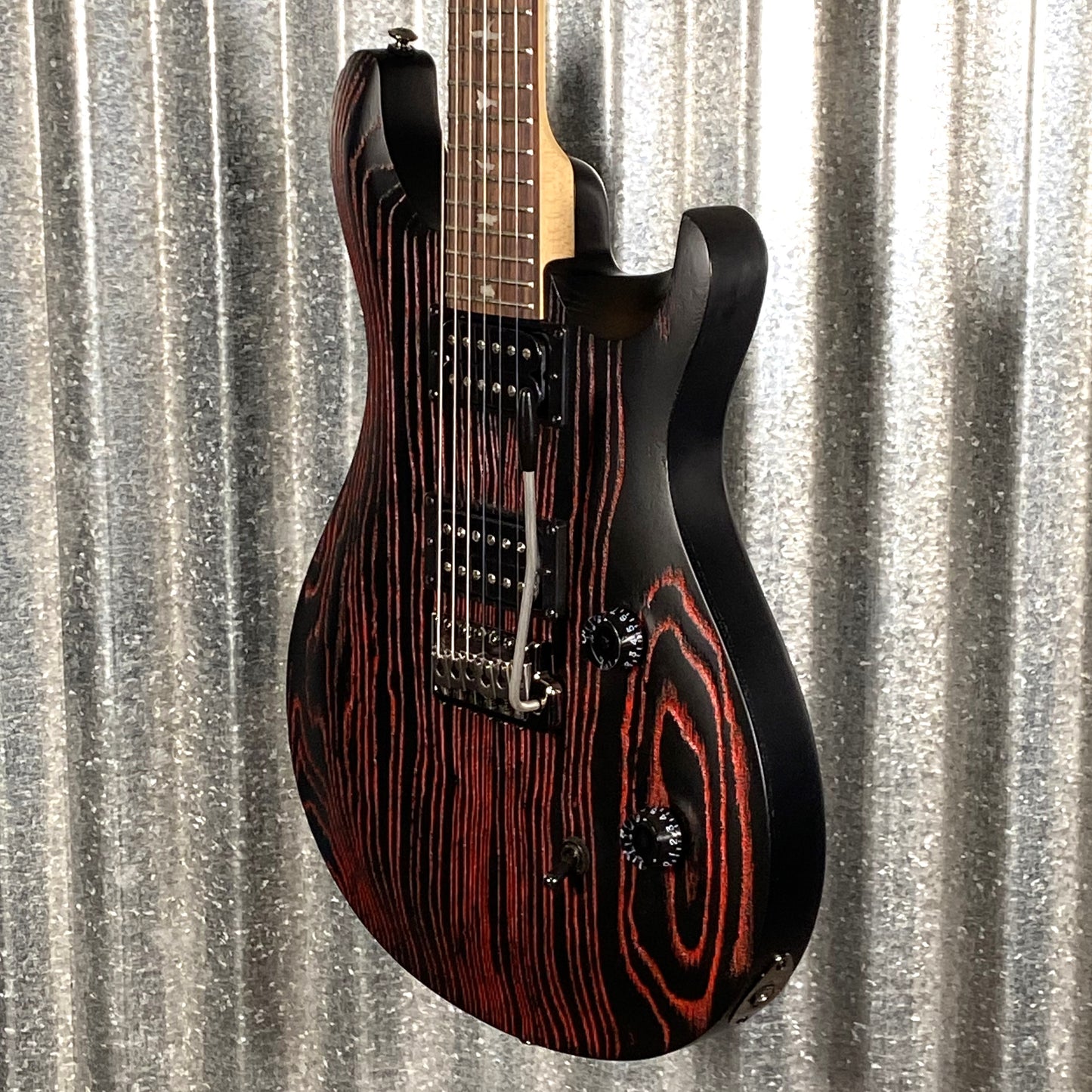 PRS Paul Reed Smith SE CE 24 Sandblasted Red Limited Edition Guitar & Bag #2944
