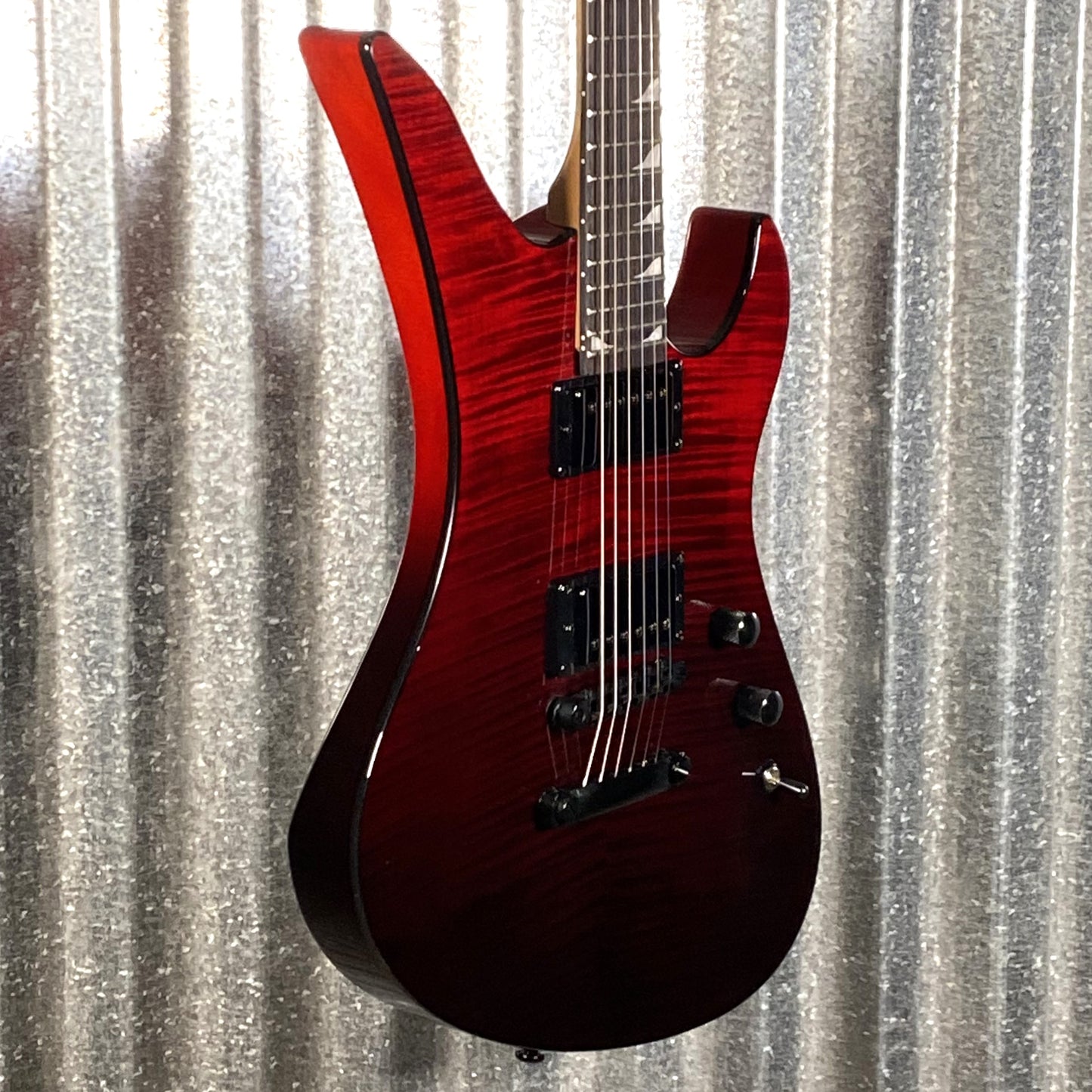 Schecter Avenger Standard Blood Burst Guitar #0658