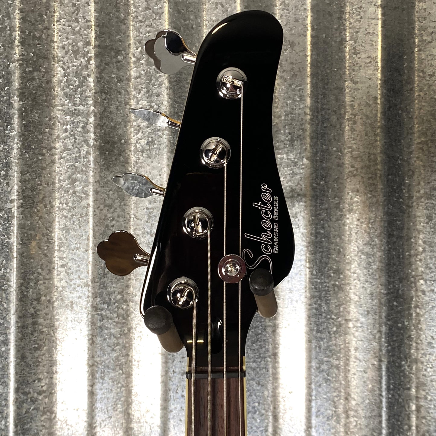 Schecter dUg Pinnick Baron-H 4 String Semi Hollow Bass Gloss Black #1293