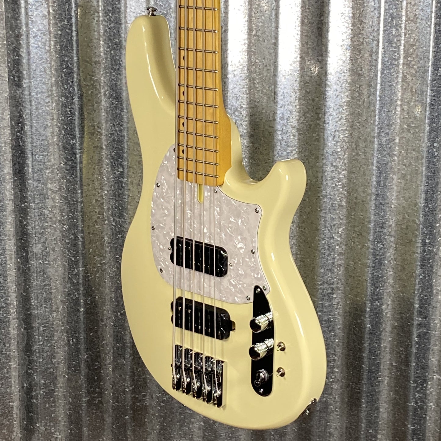 Schecter CV-5 5 String Bass Ivory #0672