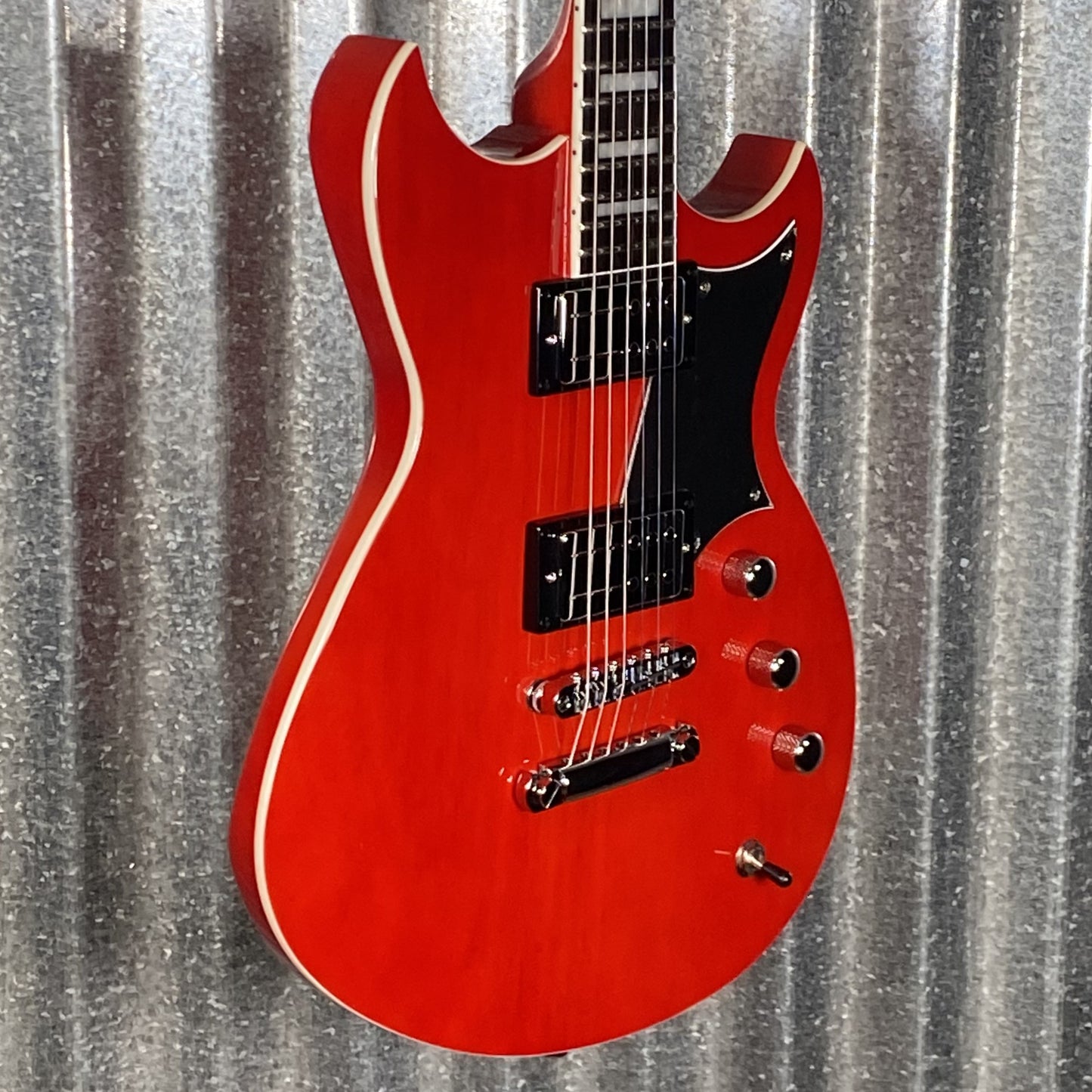 Reverend Sensei RA Trans Cherry Guitar #61381