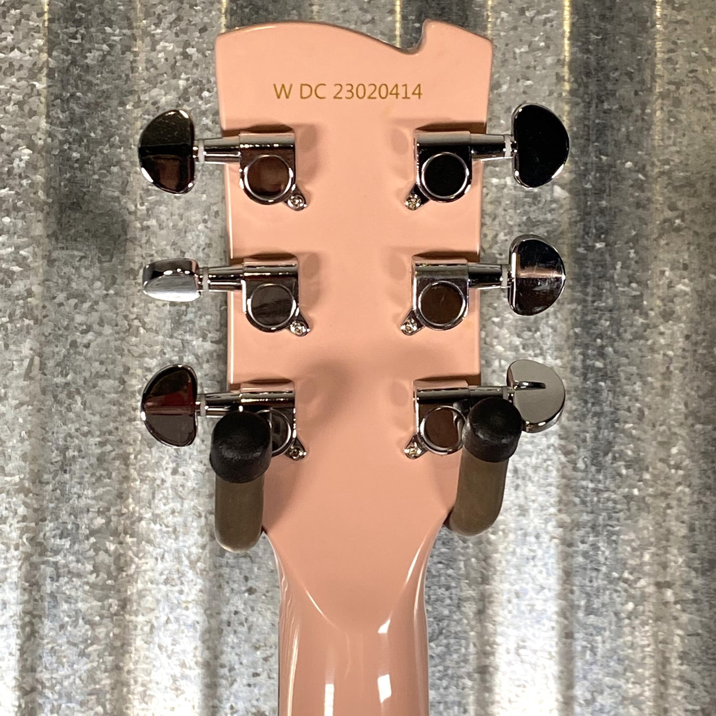 Westcreek DC LP Junior P90 Pink Solid Body Guitar #0414 Used