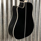 Takamine GD38CE Black 12 String Acoustic Electric Guitar & Bag #0934