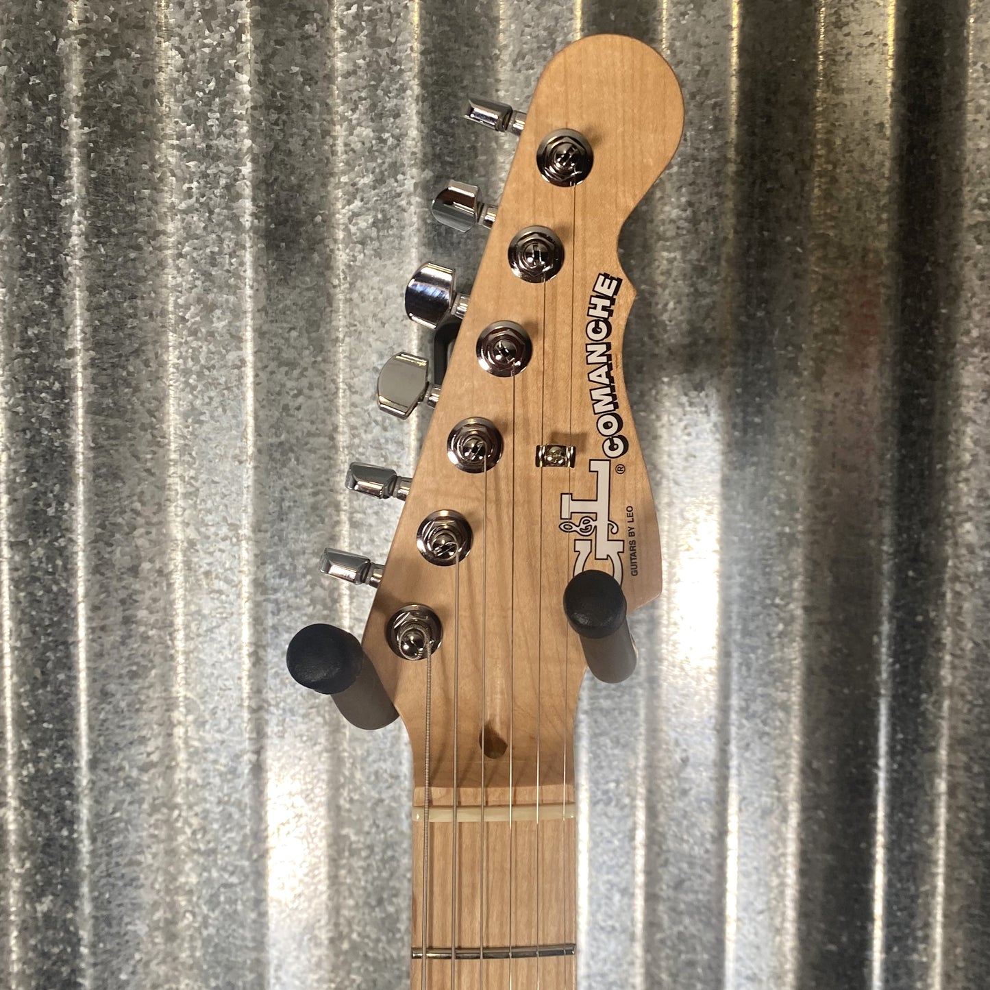 G&L USA Fullerton Deluxe Comanche Blueburst Guitar & Bag #3135