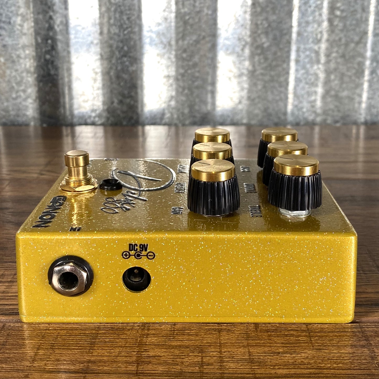 Ganon Effects Deluxe 800 JCM Overdrive Guitar Effect Pedal Used