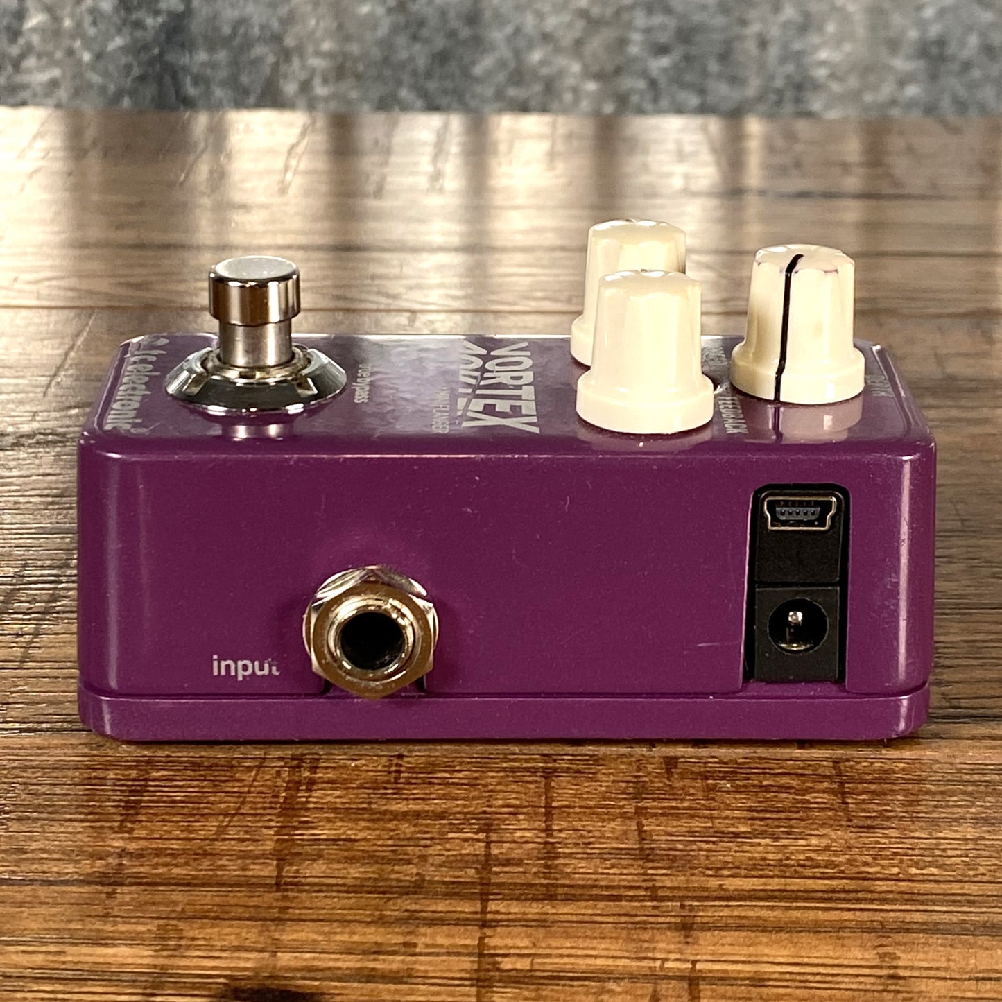 TC Electronics Vortex Mini Flanger Guitar Effect Pedal Used