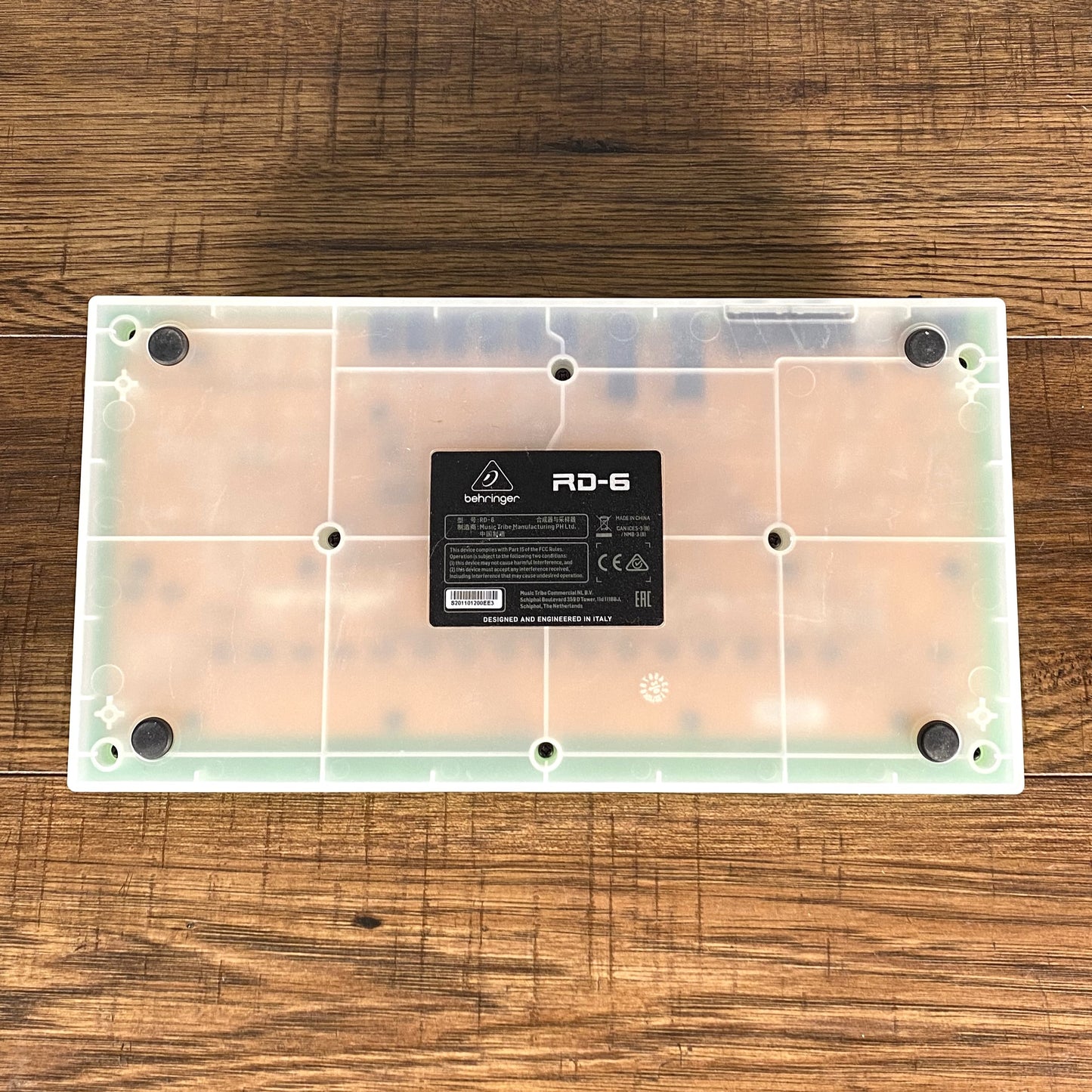Behringer RD-6 Analog Drum Machine Sequencer Transparent Lime Used
