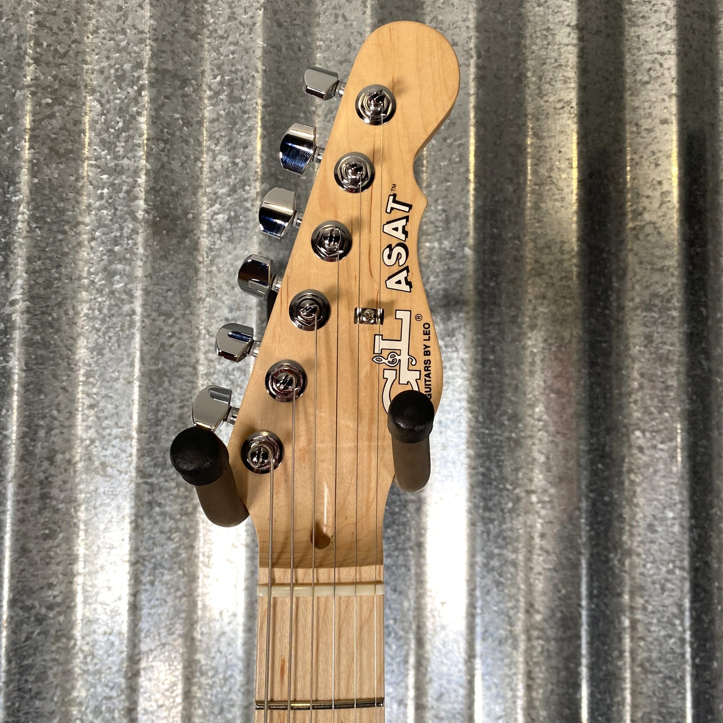 G&L USA Fullerton Deluxe ASAT Special Butterscotch Blonde Guitar & Bag #3087