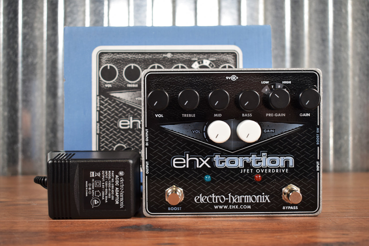 Electro-Harmonix EHX Tortion JFet Overdrive Distortion Boost Guitar Effect Pedal