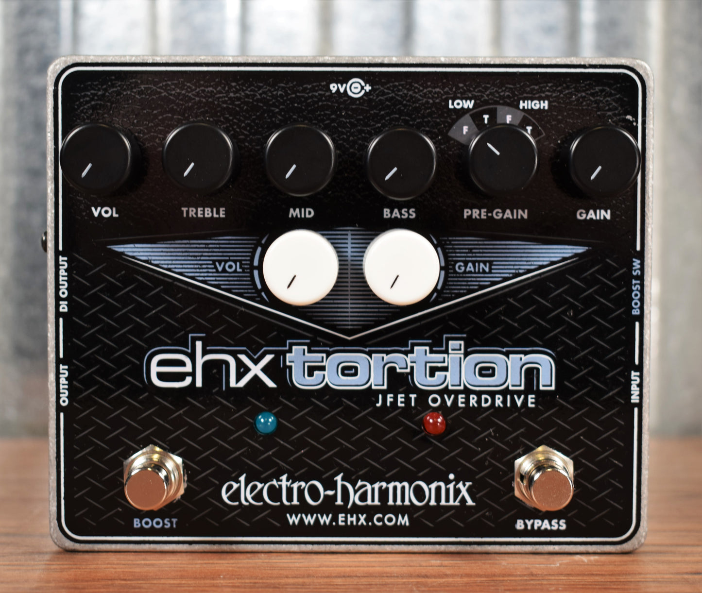 Electro-Harmonix EHX Tortion JFet Overdrive Distortion Boost Guitar Effect Pedal