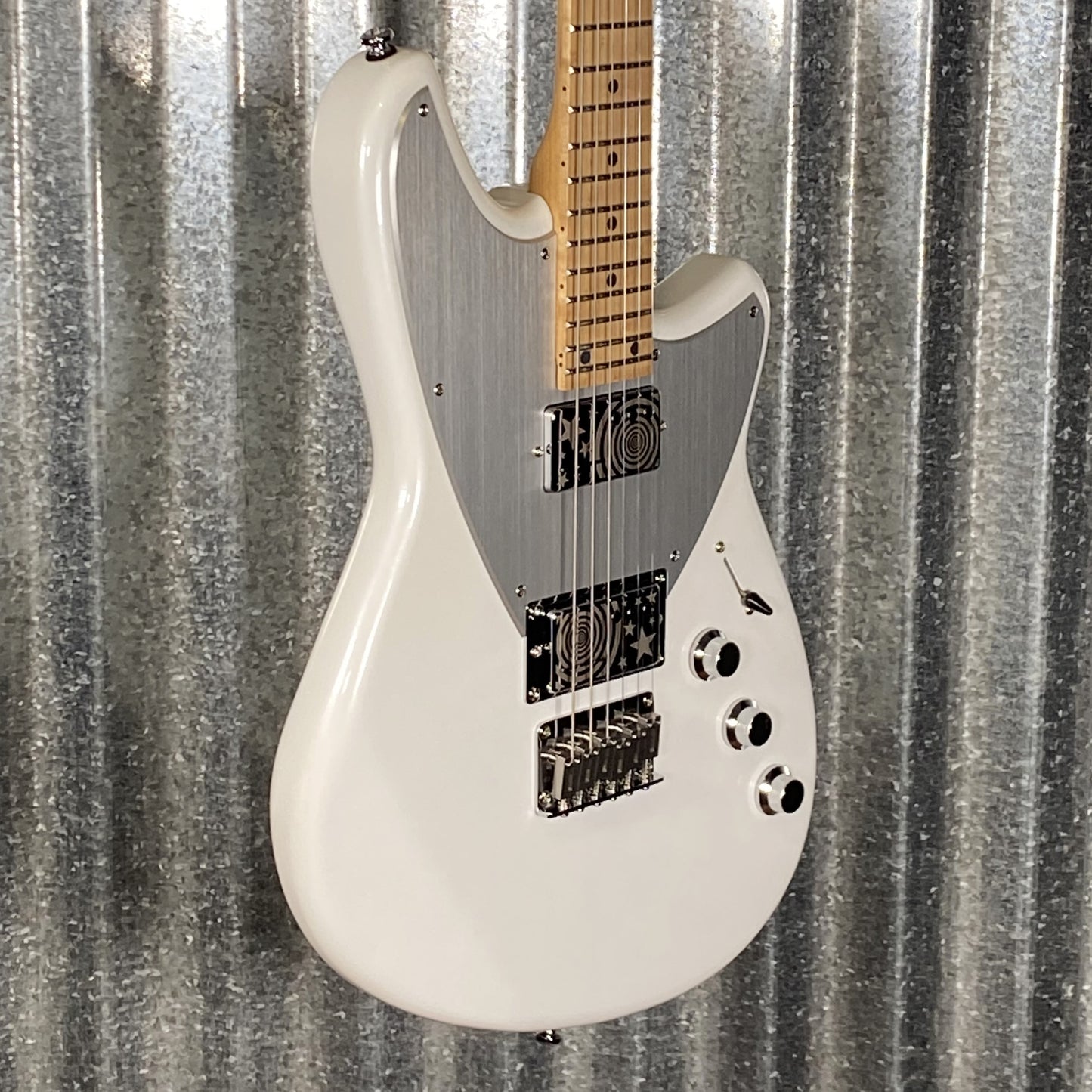 Reverend Billy Corgan Drop Z Pearl White Guitar #61238