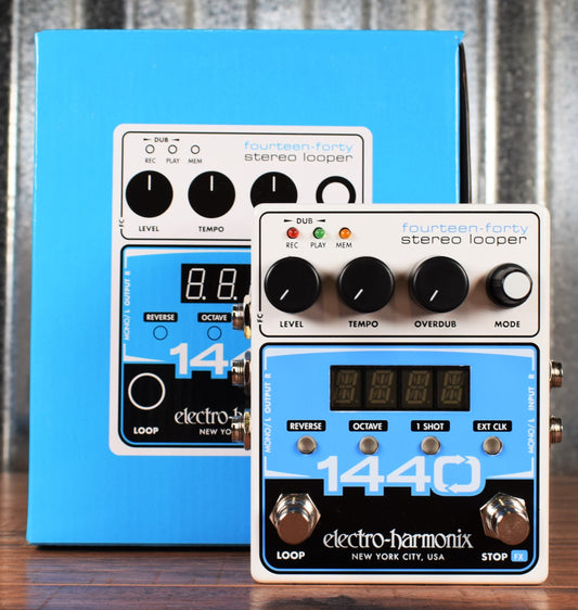 Electro-Harmonix EHX 1440 Stereo Looper Guitar Bass Effect Pedal