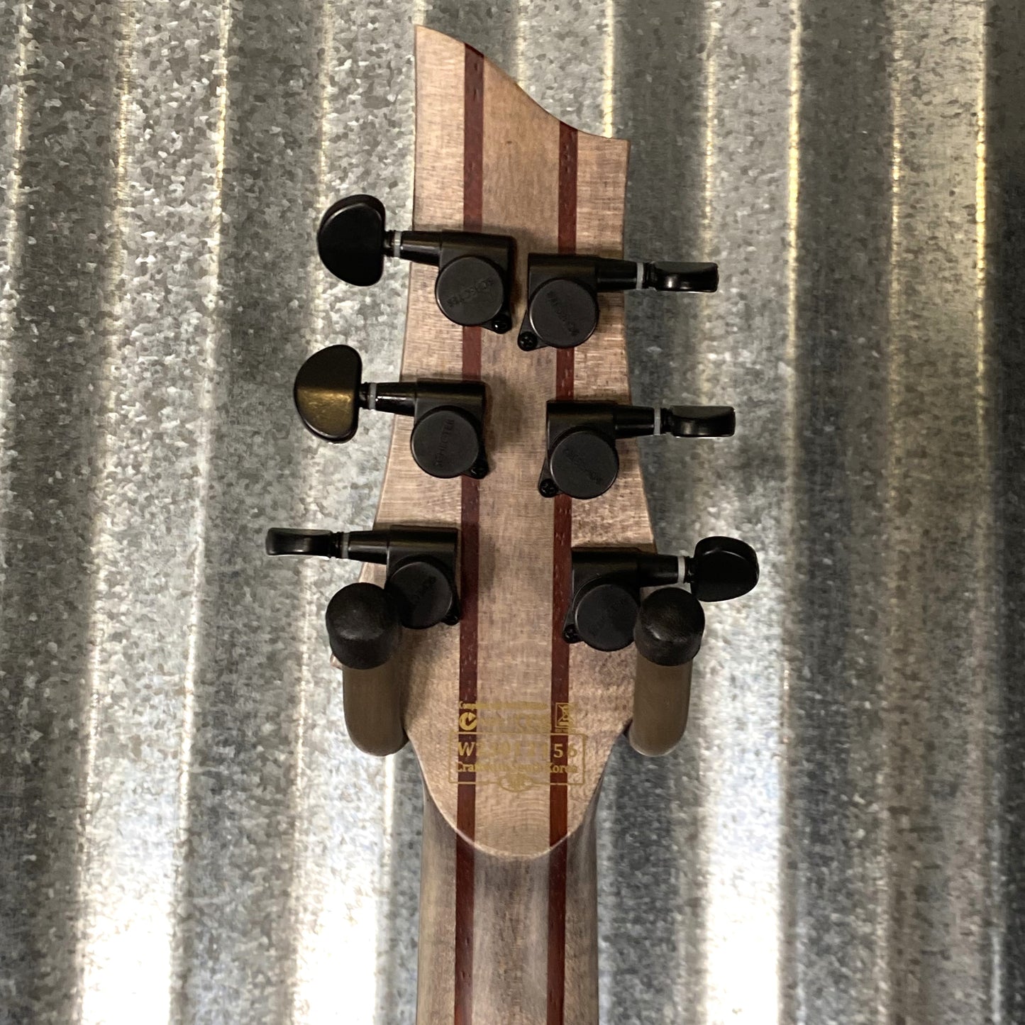 Schecter C-1 Apocalypse Red Reign Guitar #2156