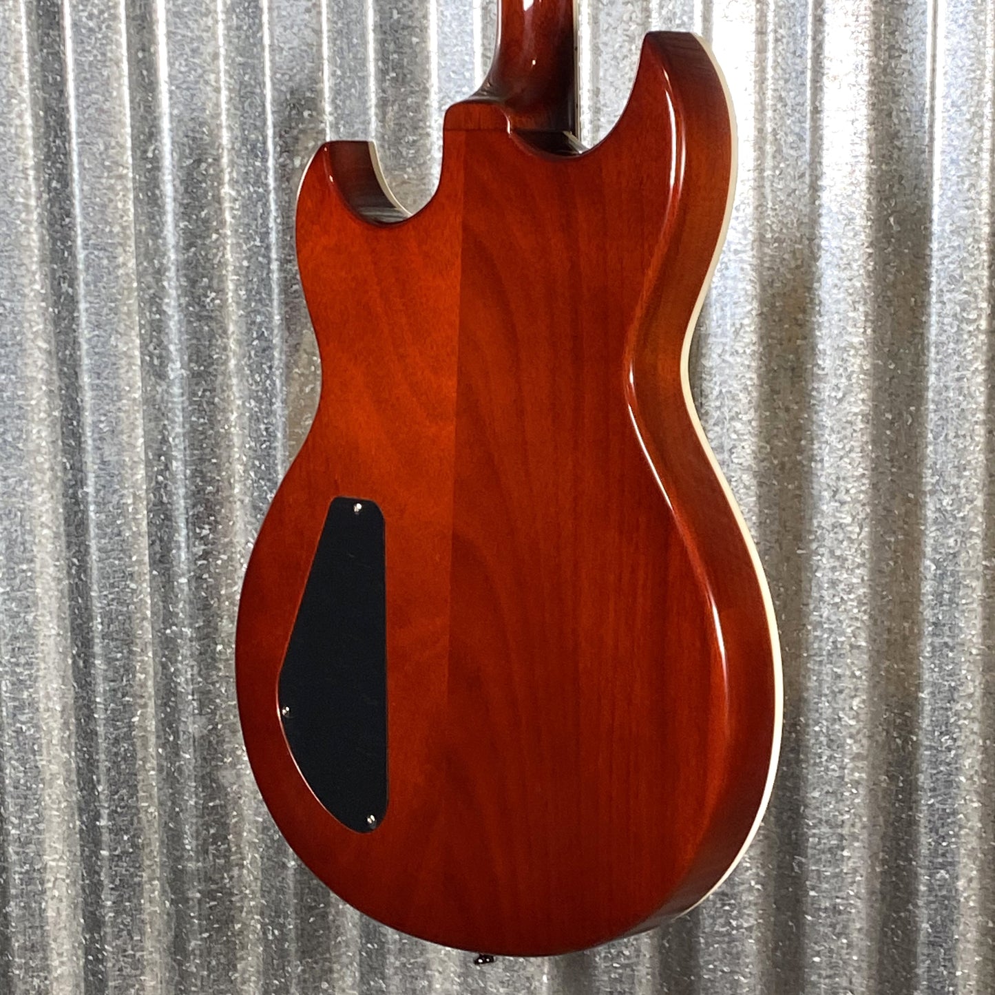 Reverend Limited Edition Manta Ray Semi Hollow Body Archtop Vintage Clear Natural Guitar #15 Blem