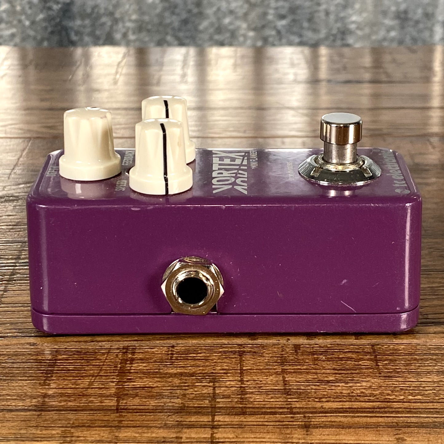 TC Electronics Vortex Mini Flanger Guitar Effect Pedal Used