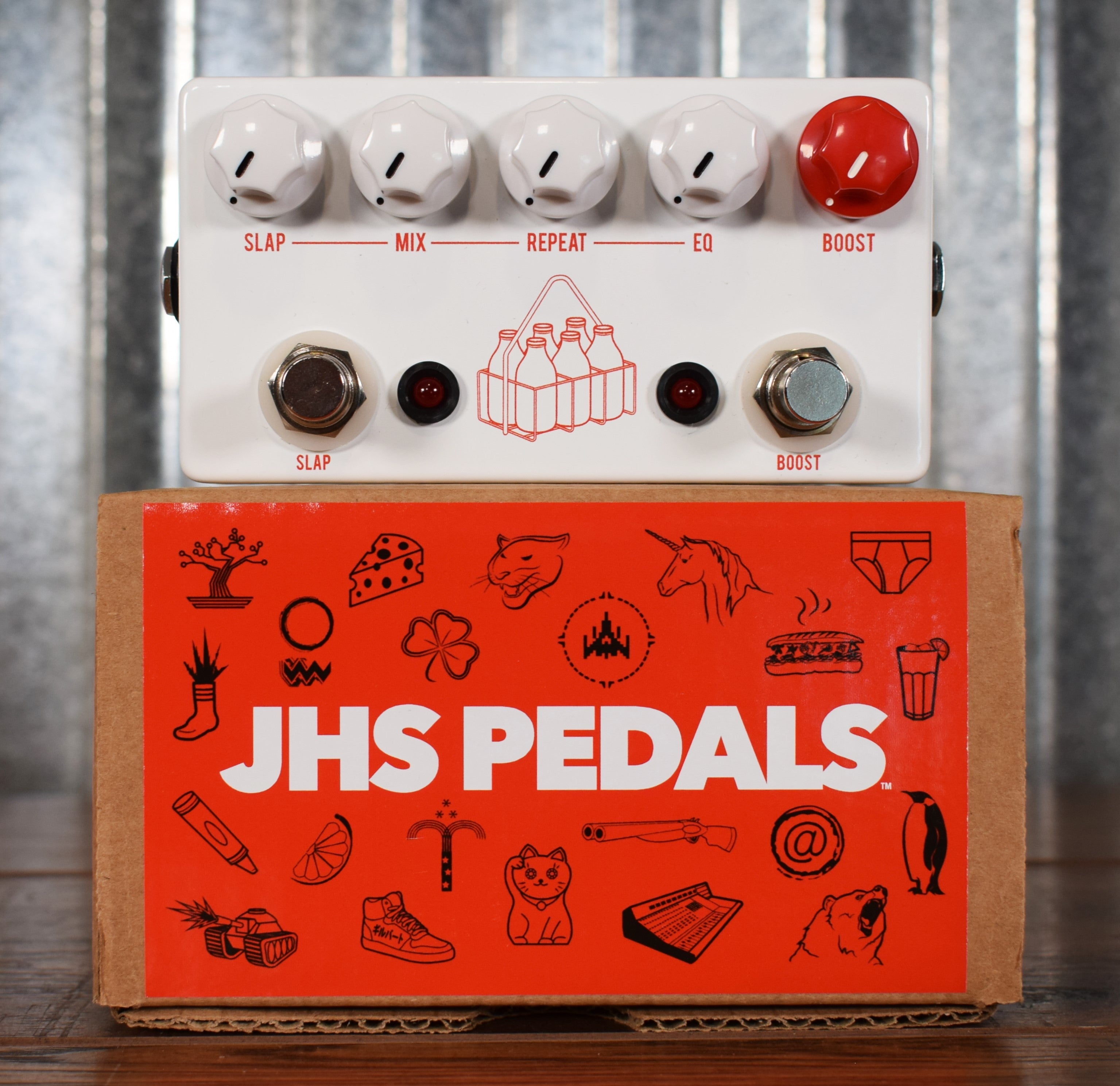 slap delay pedal JHS Pedals The Milkman Slap Echo Delay Guitar Effect Pedal – Specialty Traders
