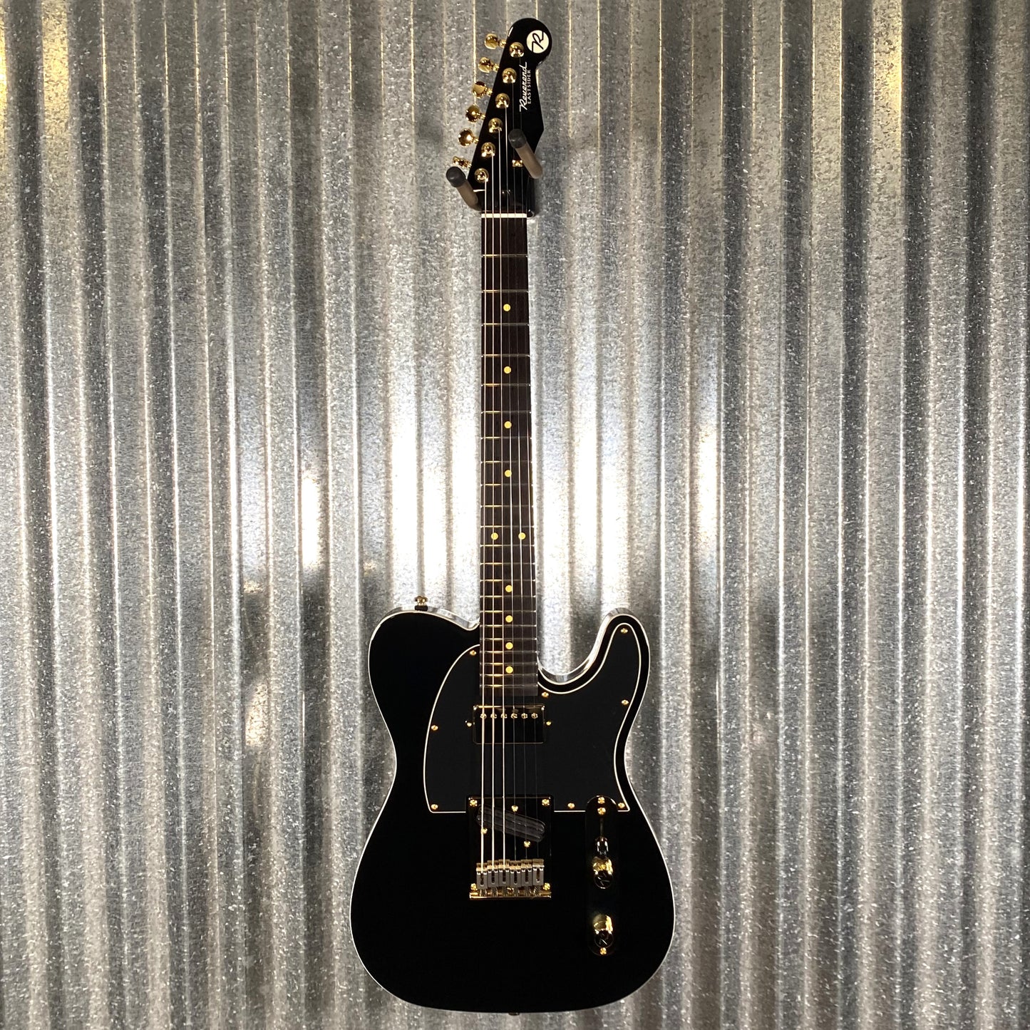 Reverend Pete Anderson Eastsider T Limited Run Gloss Black Guitar & Gator Bag Blem #32