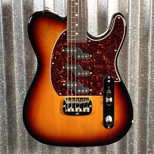 G&L USA Fullerton Deluxe ASAT Z3 3 Tone Sunburst Guitar & Bag #8011