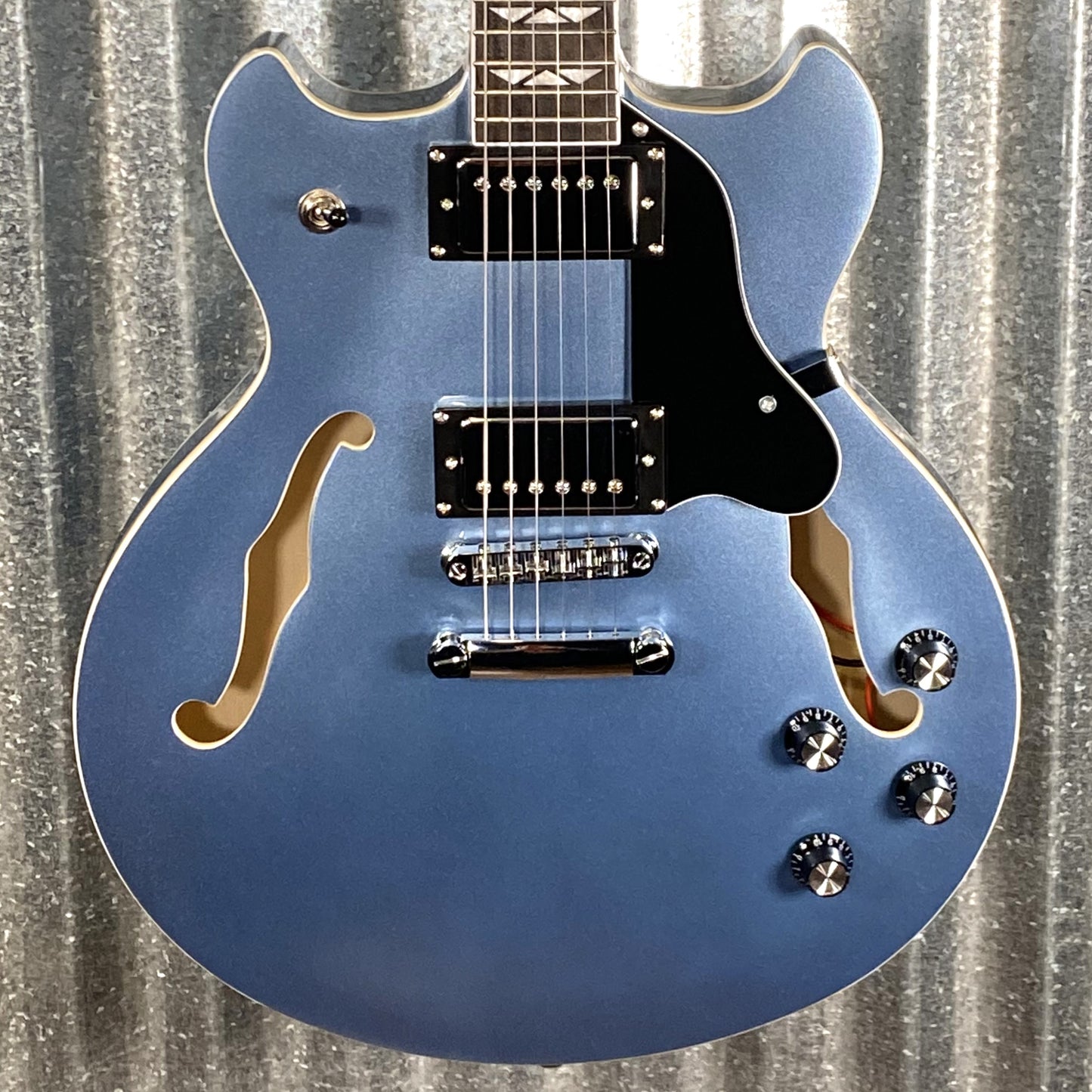 Westcreek 333 Semi Hollow Body 335 Lake Placid Blue Guitar #0764 Used