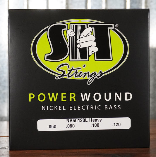 SIT Strings Power Wound 4 String Heavy Nickel Bass Set NR60120L