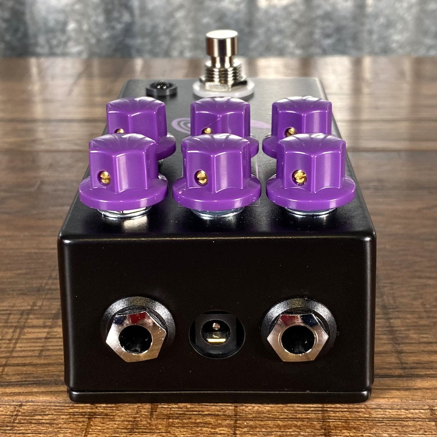 JHS Pedals Violet Lari Basilio Distortion Overdrive Guitar Effect Pedal Black