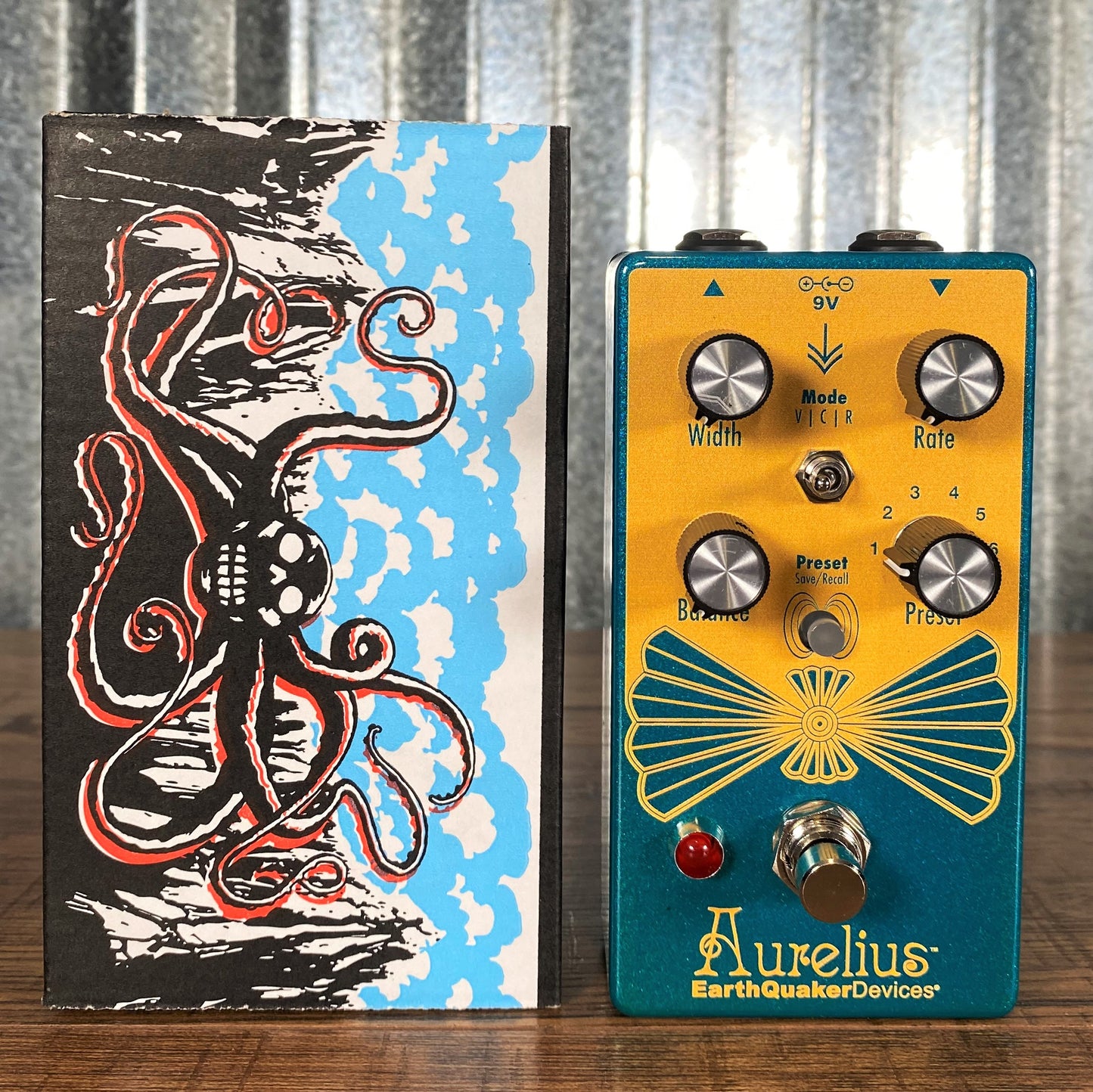 Earthquaker Devices EQD Aurelius Tri Voice Chorus Guitar Effect Pedal